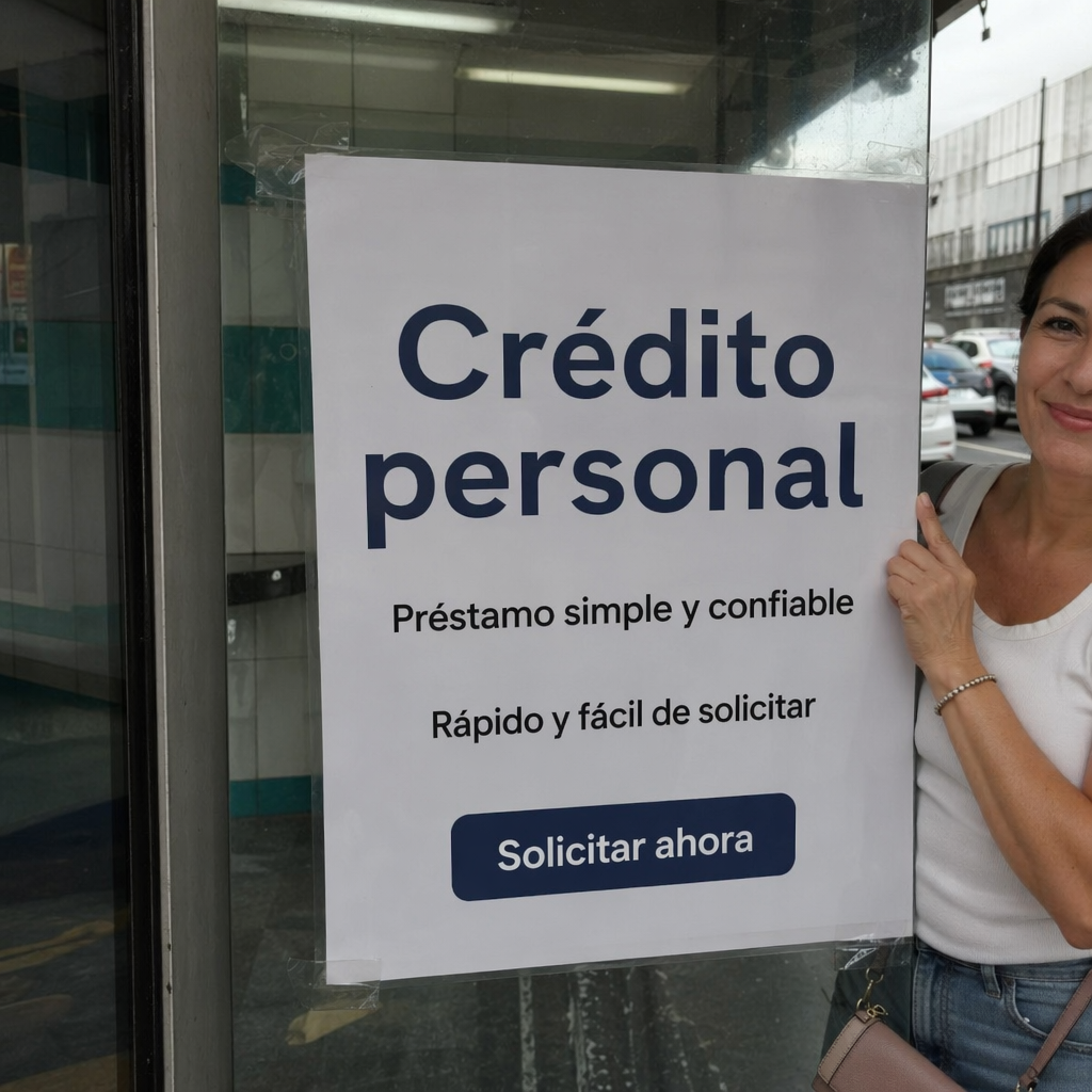 Crédito personal / empréstimo simple, confiable...