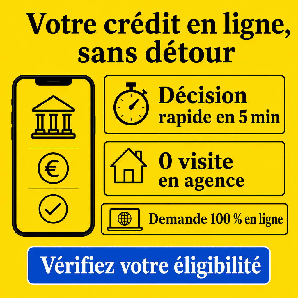 Crédito online, Decisão rápida, Sem idas ao banco, 100% online, Verifique a elegibilidade