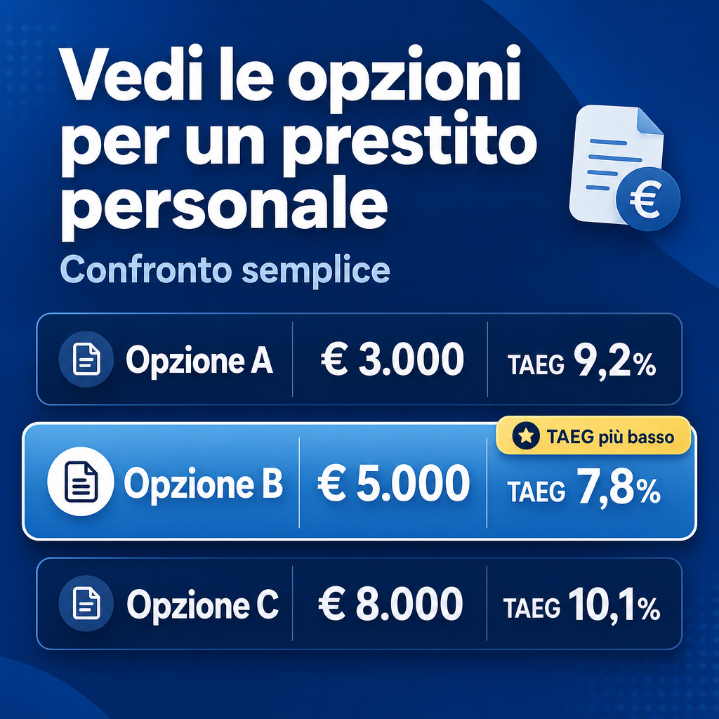 opções emprestimo pessoal
