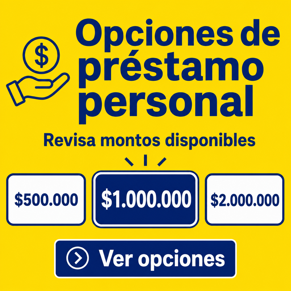 opções emprestimo pessoal