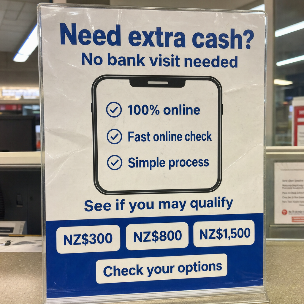 Need extra cash without visiting a bank?  100% Online , Fast online check, Simple process, See if you may qualify,  Check your options