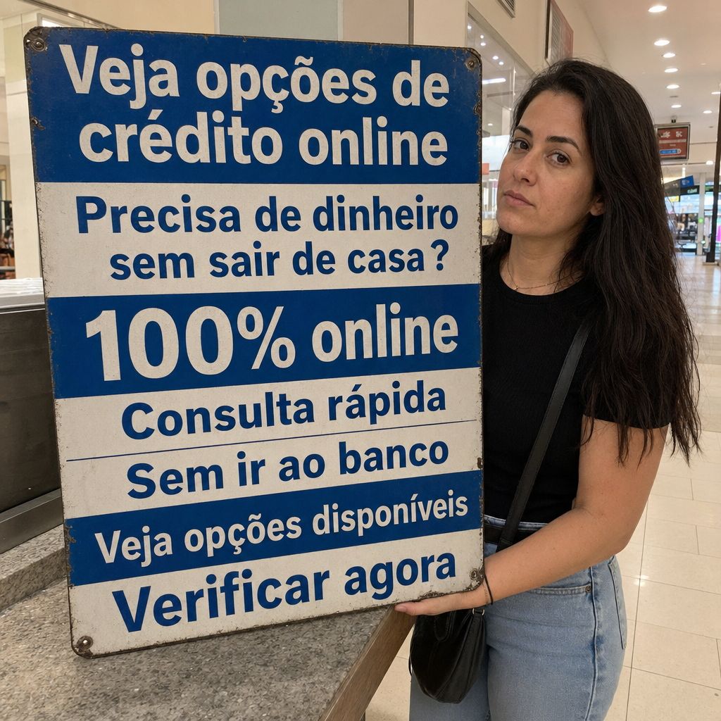 Precisa de dinheiro sem sair de casa?  100% online , Consulta rápida, Sem ir ao banco, Veja opções disponíveis , Verificar agora
