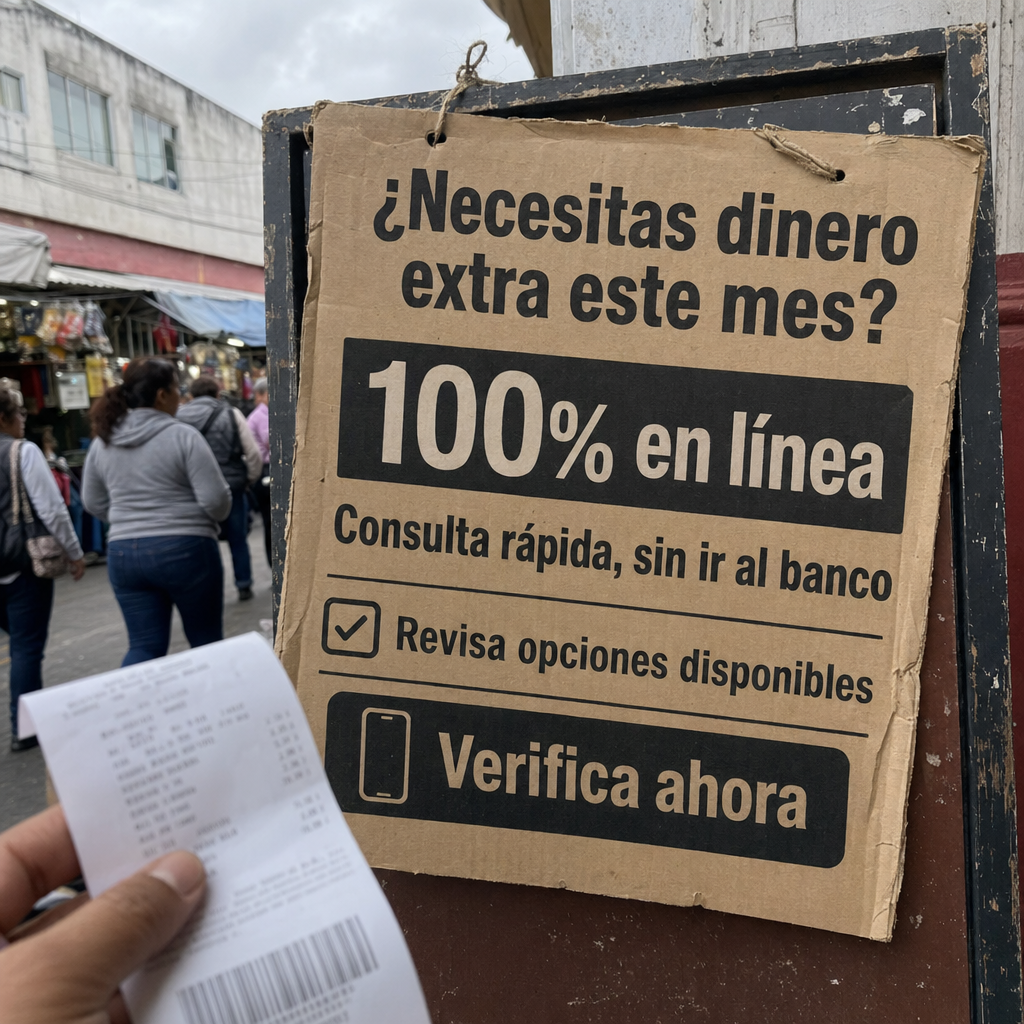¿Necesitas dinero extra este mes? 100% en línea, Consulta rápida, Sin ir al banco, Revisa opciones disponibles, Verificar ahora