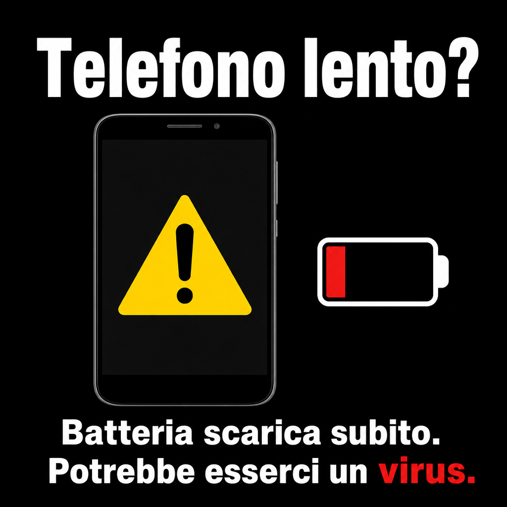 Telefone Lento, Bateria Descarrega Rápido, Seu Telefone deve estar com Vírus. Verifique Agora