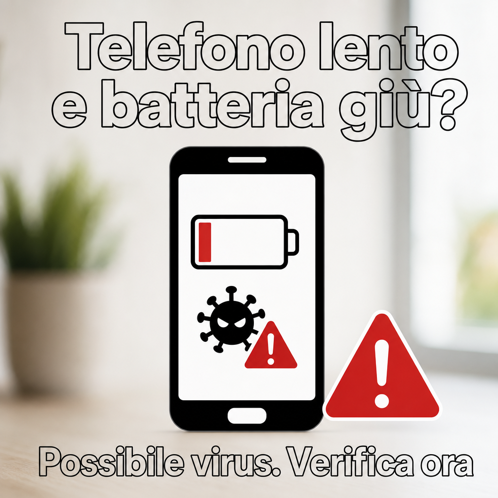Telefone Lento, Bateria Descarrega Rápido, Seu Telefone deve estar com Vírus. Verifique Agora