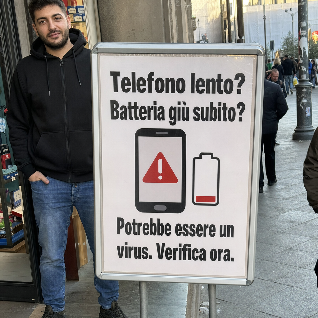 Telefone Lento, Bateria Descarrega Rápido, Seu Telefone deve estar com Vírus. Verifique Agora