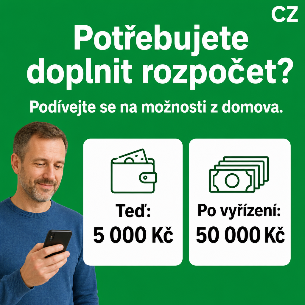 Empréstimo
All visible text must be fully natural in cs-CZ; translate/localize any source-language niche wording before it appears.
Do not copy raw source-language niche, product, or theme words into visible text unless they are already natural in the target language.