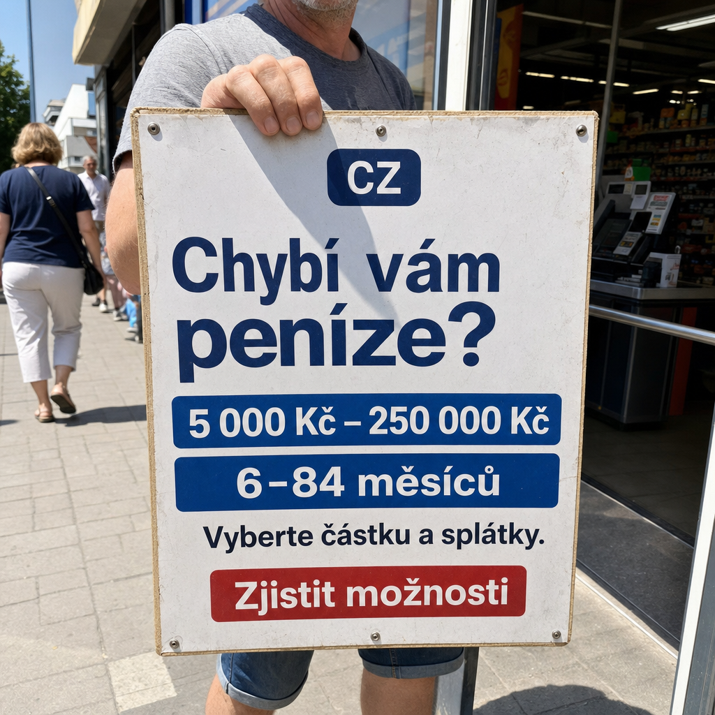 Empréstimo
All visible text must be fully natural in cs-CZ; translate/localize any source-language niche wording before it appears.
Do not copy raw source-language niche, product, or theme words into visible text unless they are already natural in the target language.