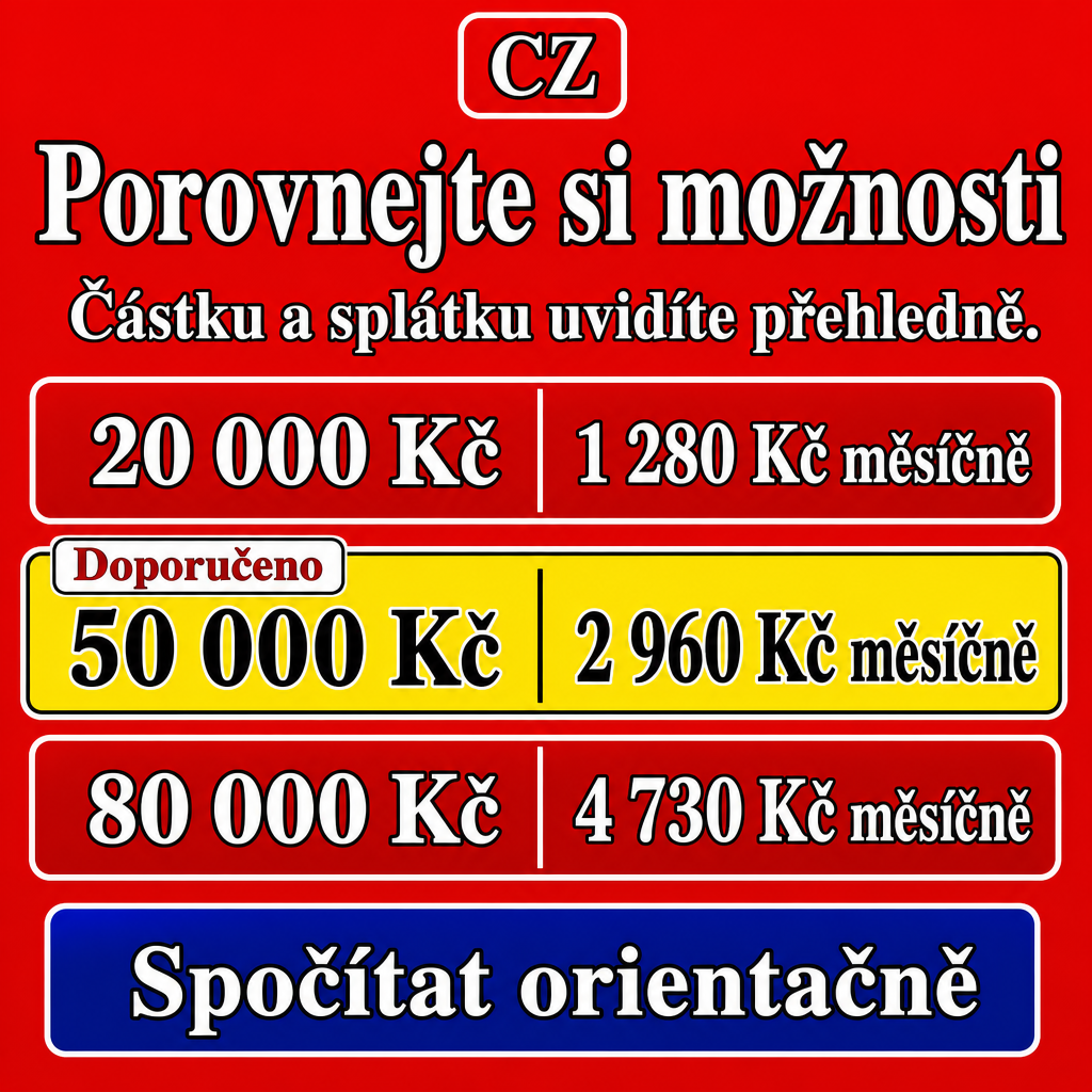Empréstimo
All visible text must be fully natural in cs-CZ; translate/localize any source-language niche wording before it appears.
Do not copy raw source-language niche, product, or theme words into visible text unless they are already natural in the target language.