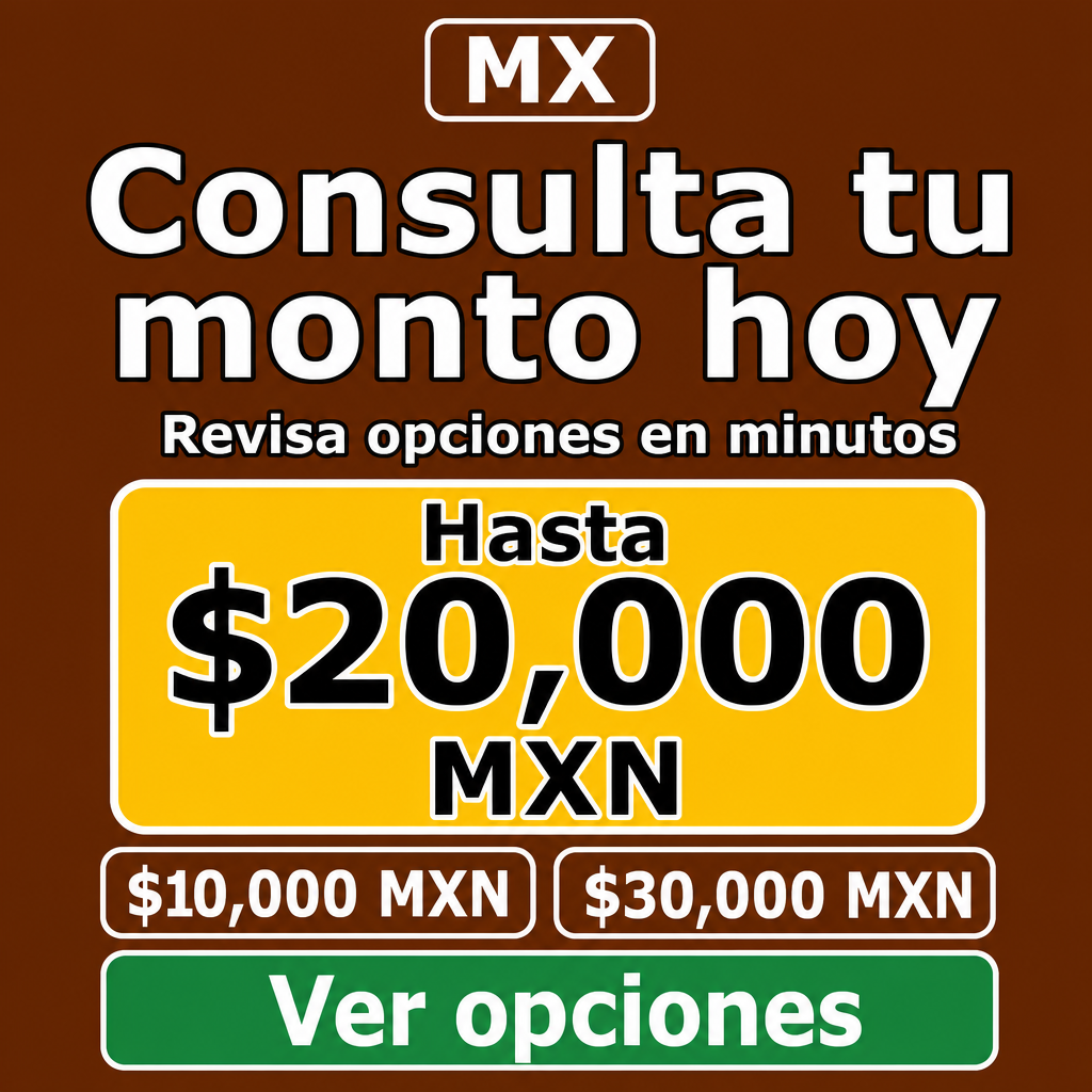 Empréstimo
All visible text must be fully natural in es-MX; translate/localize any source-language niche wording before it appears.
Do not copy raw source-language niche, product, or theme words into visible text unless they are already natural in the target language.