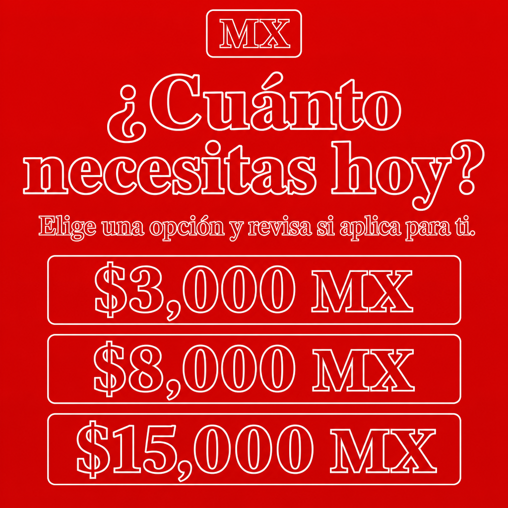 Empréstimo
All visible text must be fully natural in es-MX; translate/localize any source-language niche wording before it appears.
Do not copy raw source-language niche, product, or theme words into visible text unless they are already natural in the target language.