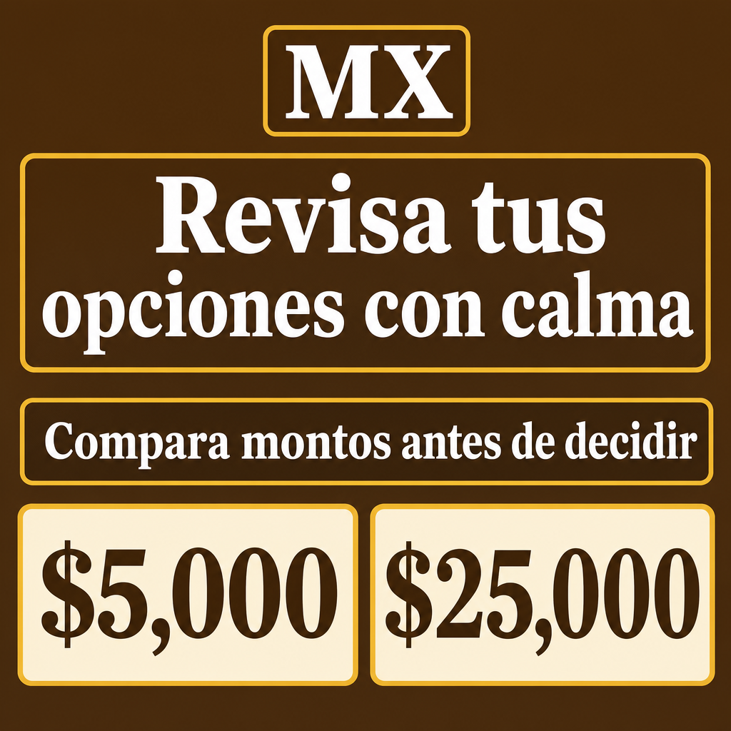 Empréstimo
All visible text must be fully natural in es-MX; translate/localize any source-language niche wording before it appears.
Do not copy raw source-language niche, product, or theme words into visible text unless they are already natural in the target language.