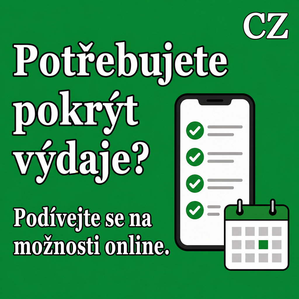 Empréstimo
All visible text must be fully natural in cs-CZ; translate/localize any source-language niche wording before it appears.
Do not copy raw source-language niche, product, or theme words into visible text unless they are already natural in the target language.