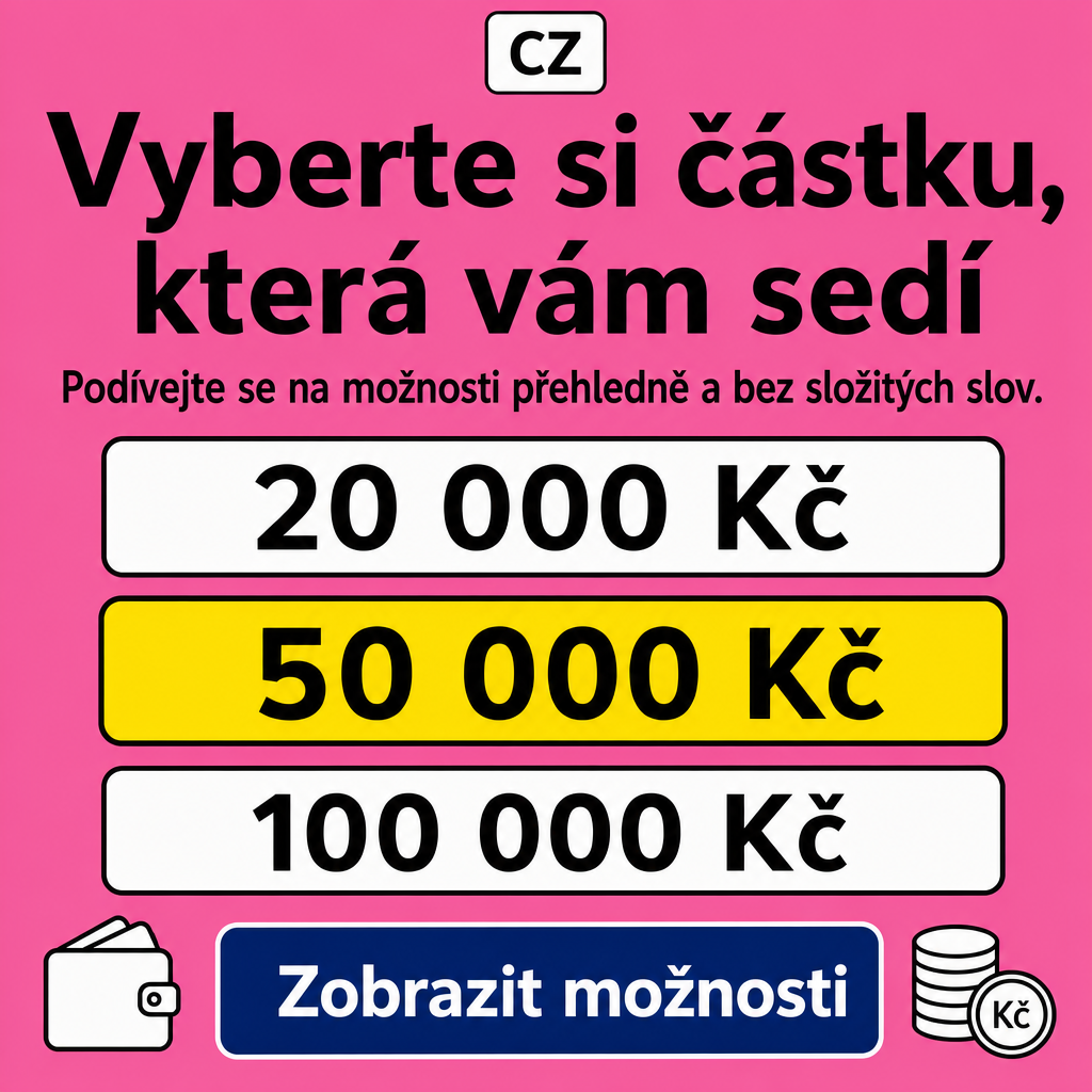 Empréstimo
All visible text must be fully natural in cs-CZ; translate/localize any source-language niche wording before it appears.
Do not copy raw source-language niche, product, or theme words into visible text unless they are already natural in the target language.