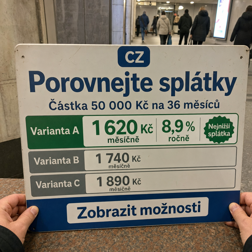 Empréstimo
All visible text must be fully natural in cs-CZ; translate/localize any source-language niche wording before it appears.
Do not copy raw source-language niche, product, or theme words into visible text unless they are already natural in the target language.