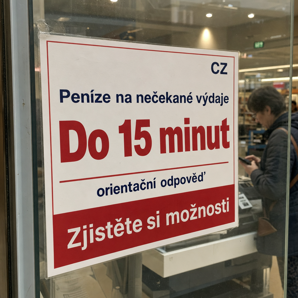 Empréstimo
All visible text must be fully natural in cs-CZ; translate/localize any source-language niche wording before it appears.
Do not copy raw source-language niche, product, or theme words into visible text unless they are already natural in the target language.