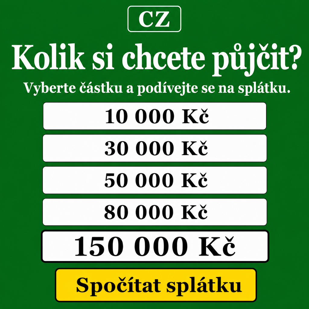 Empréstimo
All visible text must be fully natural in cs-CZ; translate/localize any source-language niche wording before it appears.
Do not copy raw source-language niche, product, or theme words into visible text unless they are already natural in the target language.