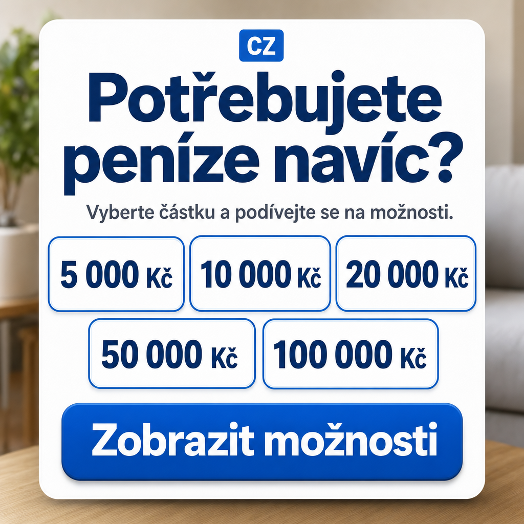 Empréstimo
All visible text must be fully natural in cs-CZ; translate/localize any source-language niche wording before it appears.
Do not copy raw source-language niche, product, or theme words into visible text unless they are already natural in the target language.