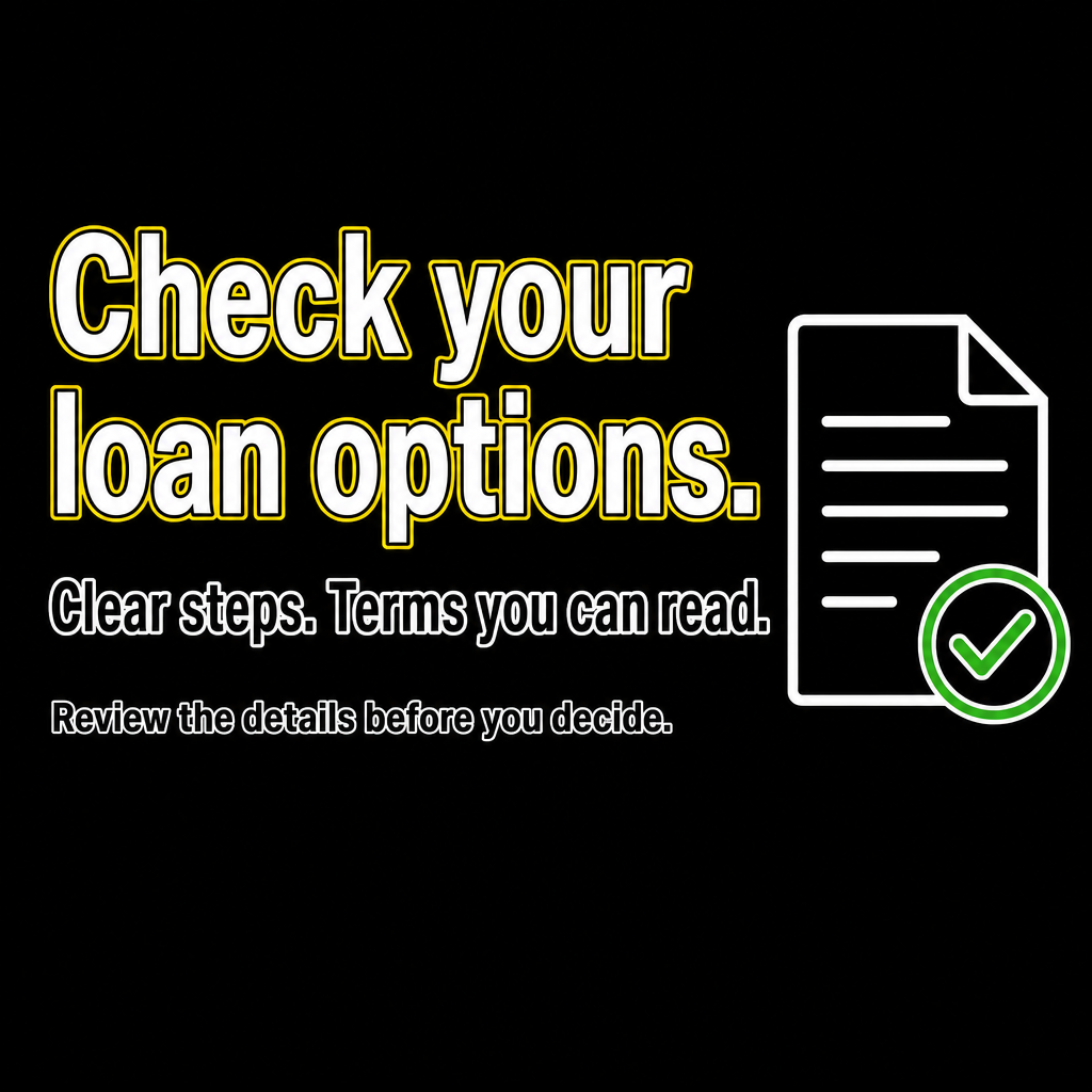 Simple, trustworthy loan