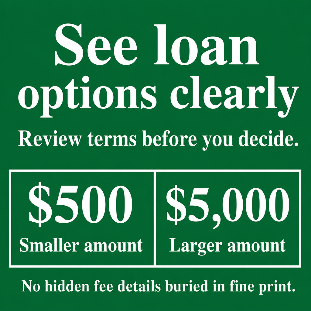 Simple, trustworthy loan