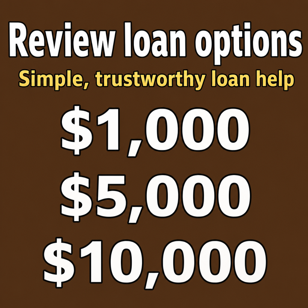 Simple, trustworthy loan help for U