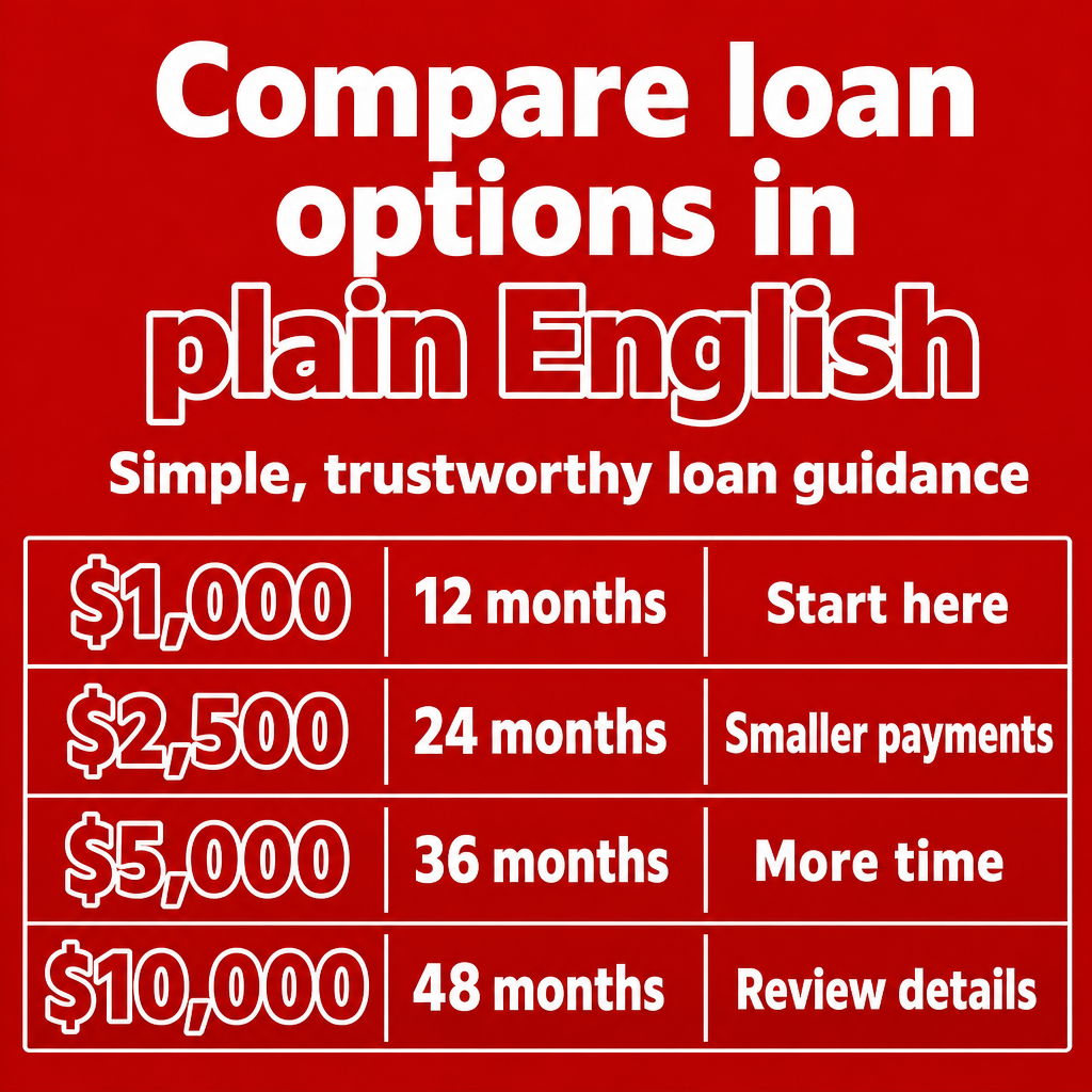 Simple, trustworthy loan guidance for U