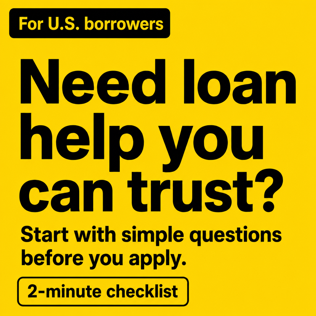 Simple, trustworthy loan guidance for U