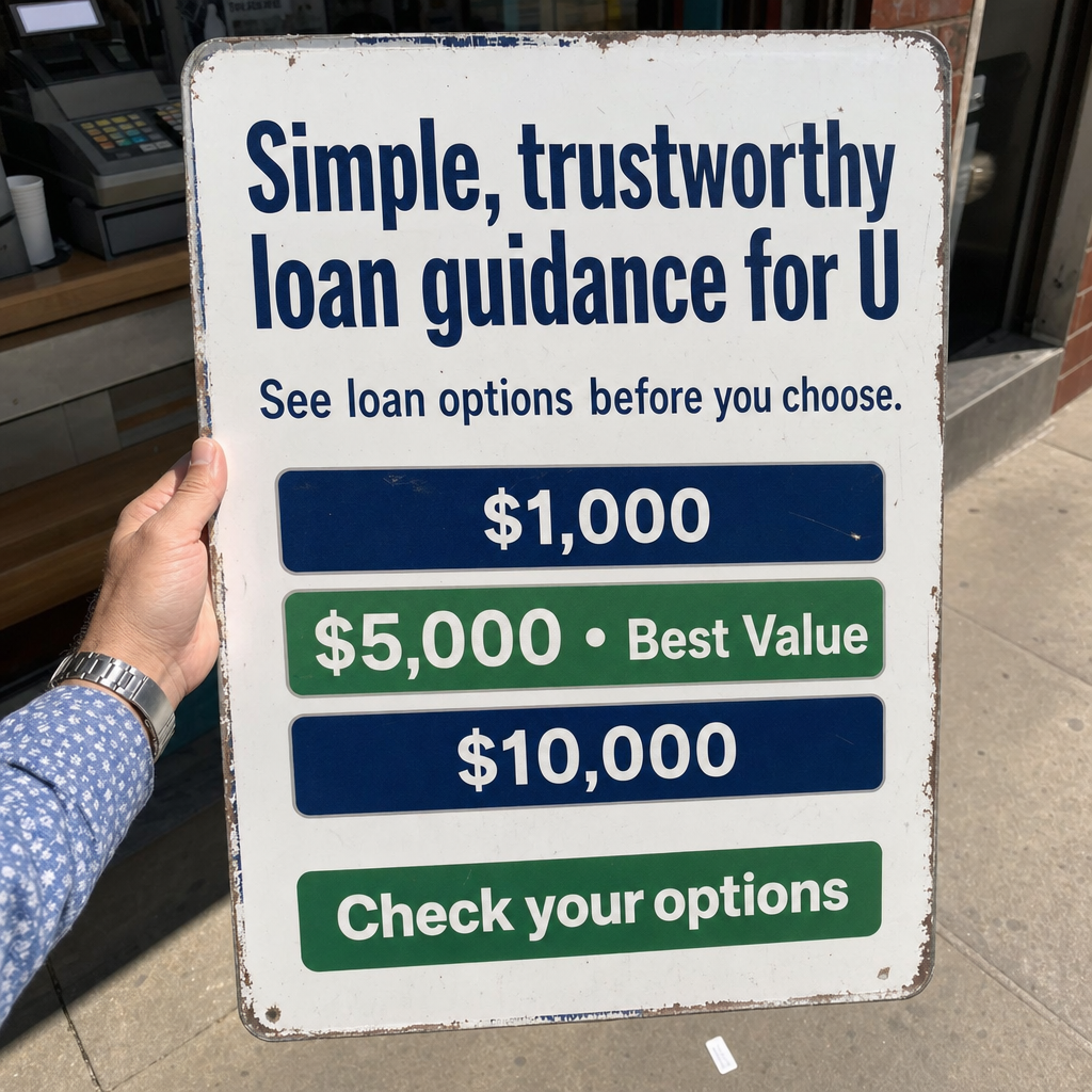 Simple, trustworthy loan guidance for U