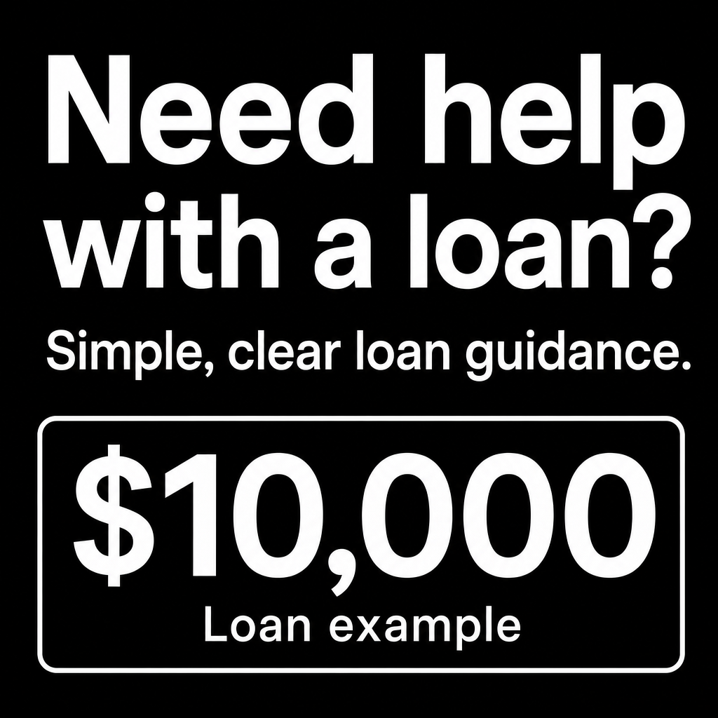 Simple, clear loan guidance for U