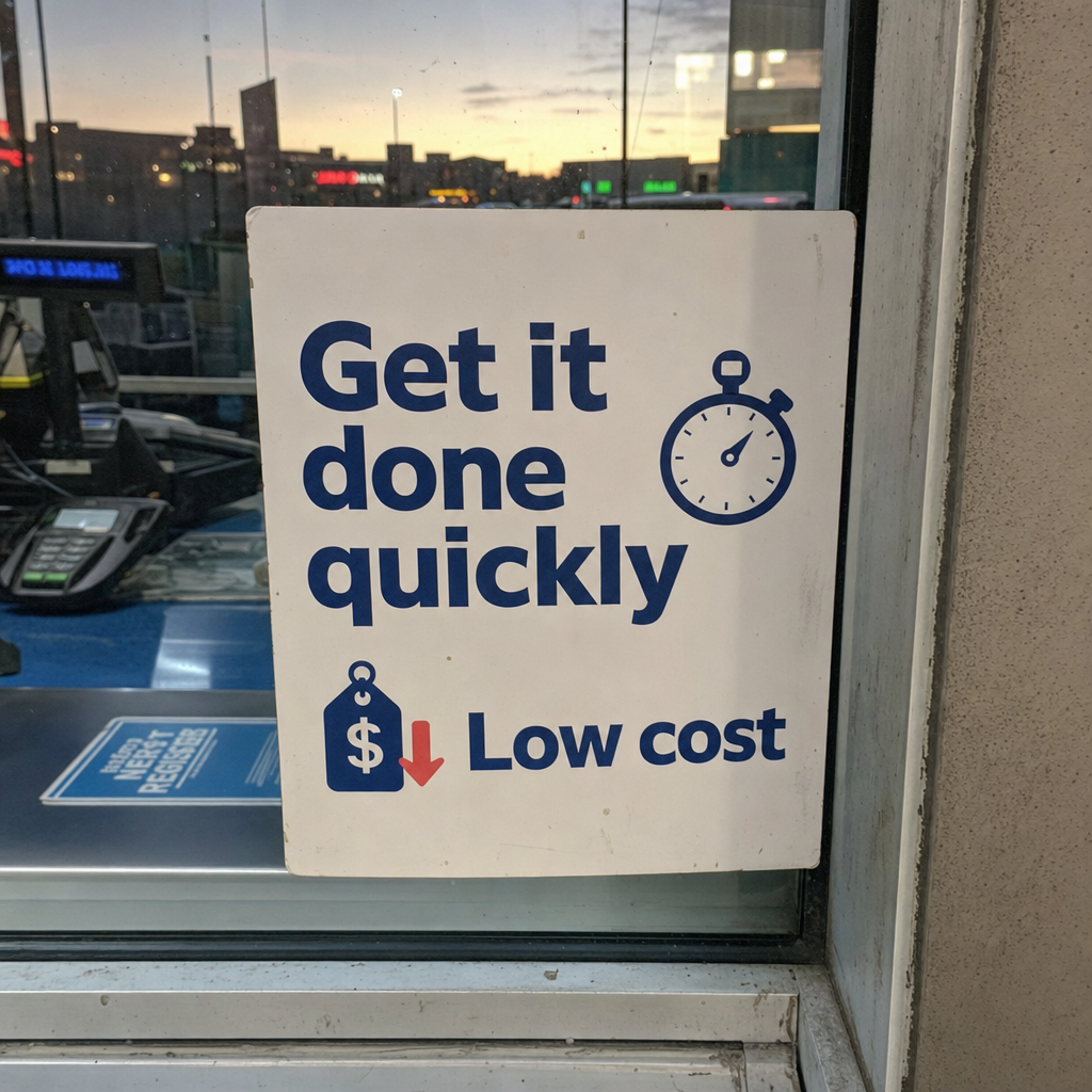 Fast, low