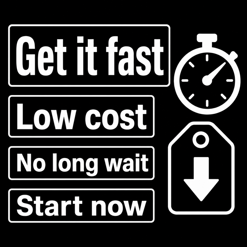 Fast, low