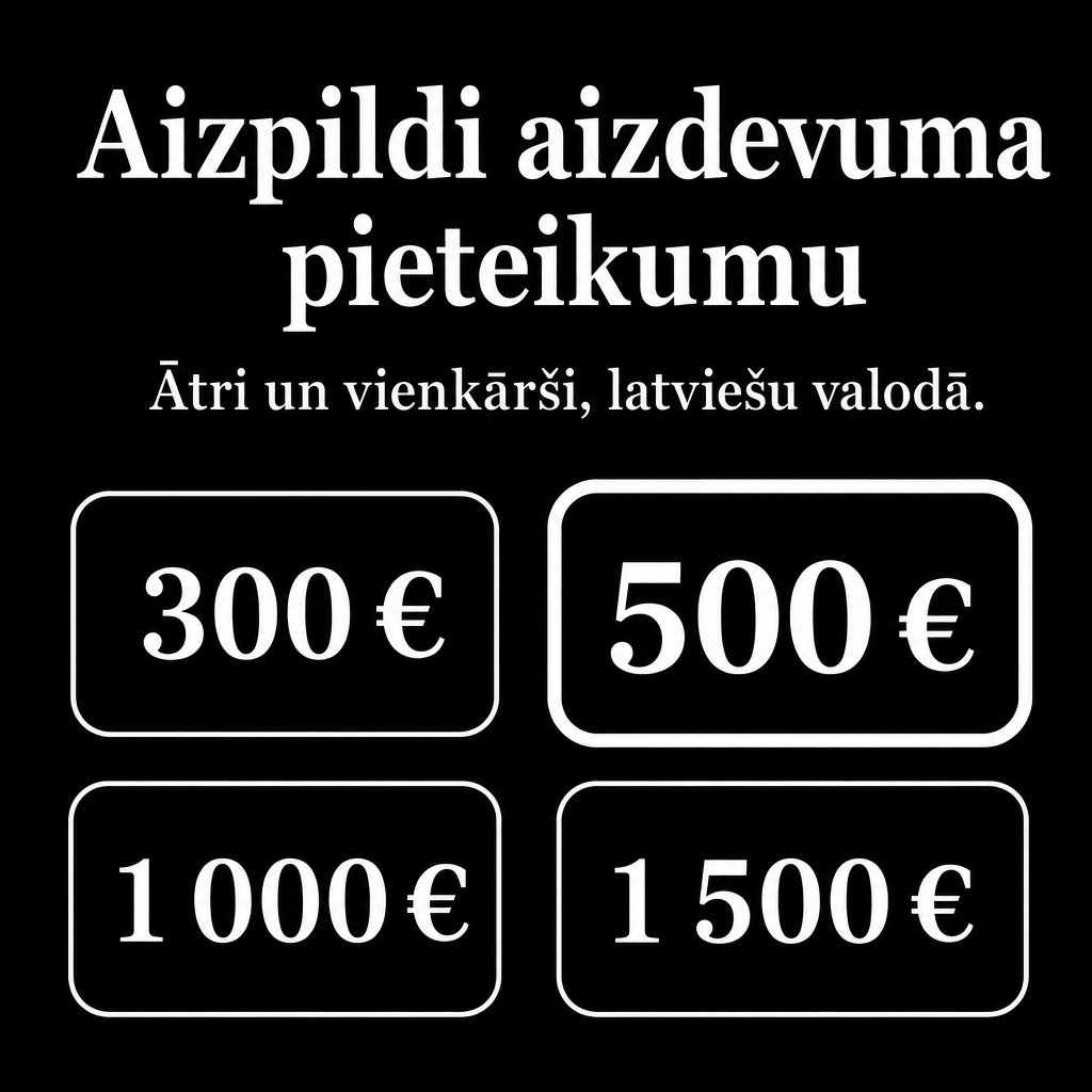 Ātrs un saprotams aizdevuma pieteikums latviešu...
