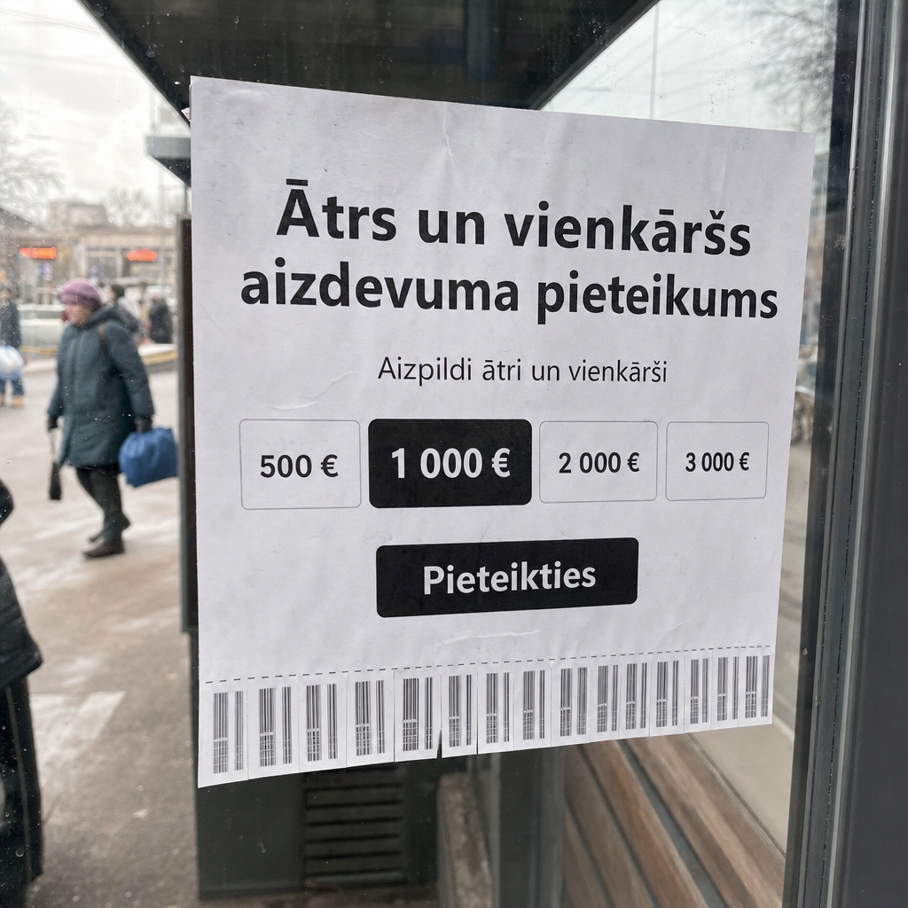 Ātrs un saprotams aizdevuma pieteikums latviešu...