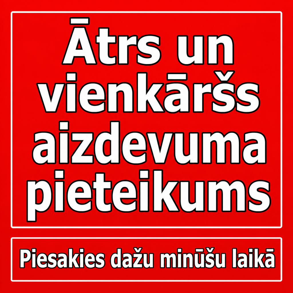 Ātrs un vienkāršs aizdevuma pieteikums cilvēkie...