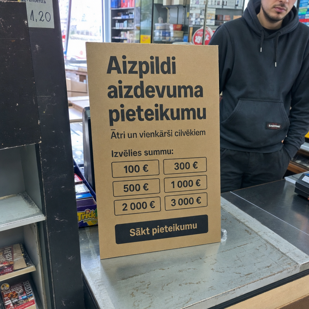 Ātrs un vienkāršs aizdevuma pieteikums cilvēkie...