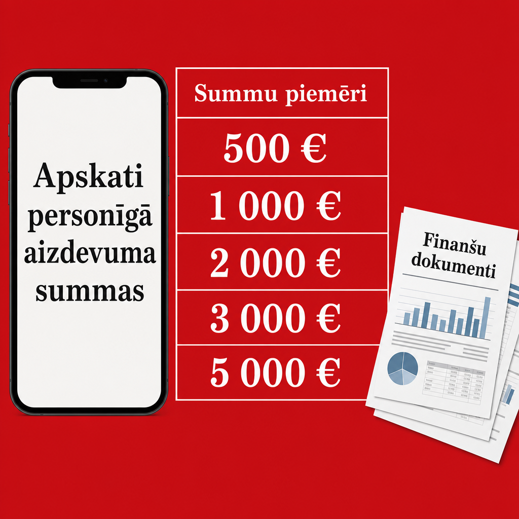 Personīga aizdevuma tēma ar telefonu un finanšu dokumentiem