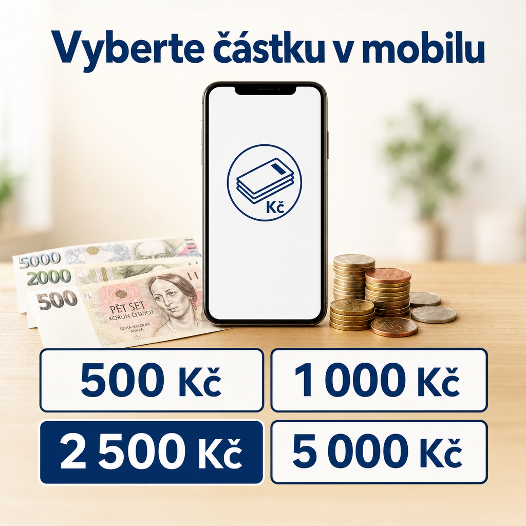 telefon a peníze
