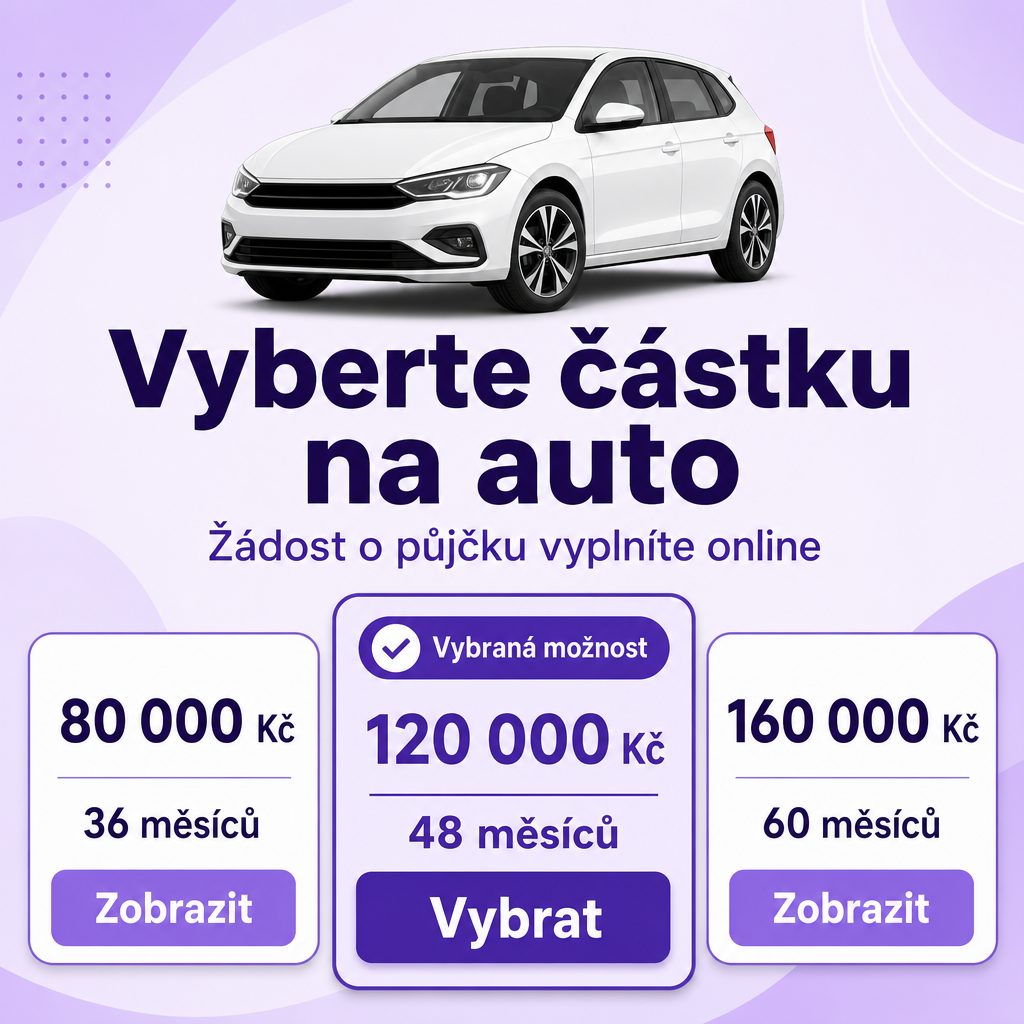 Mobil s žádostí o půjčku