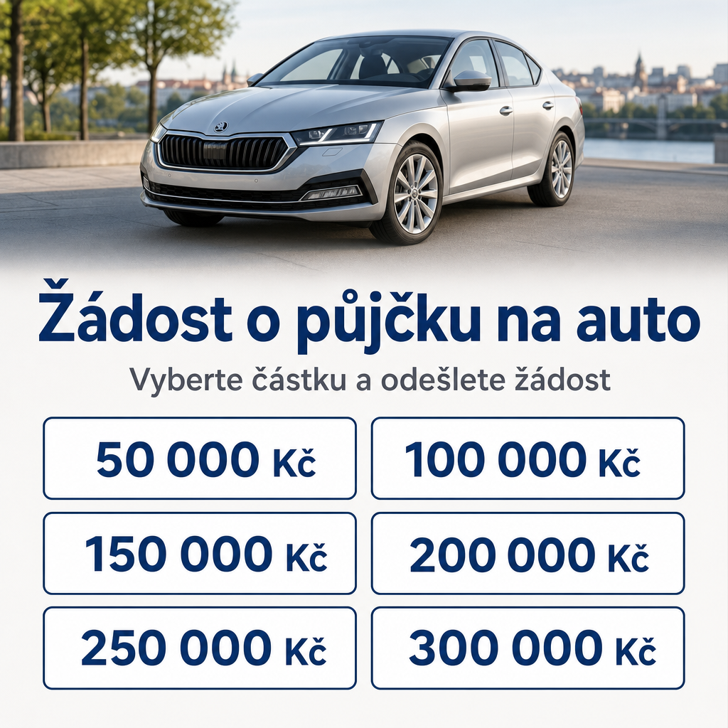 Mobil s žádostí o půjčku