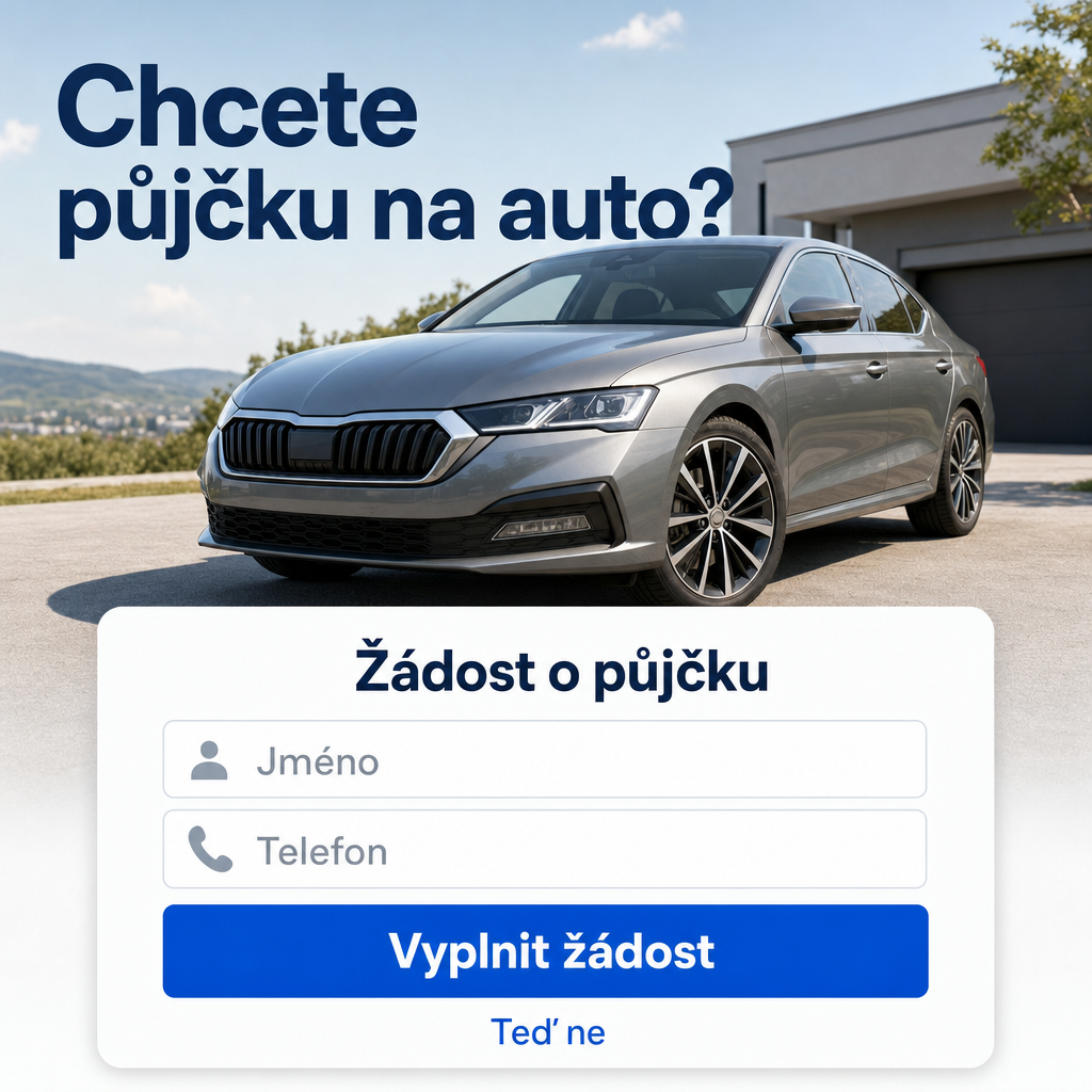 Mobil s žádostí o půjčku