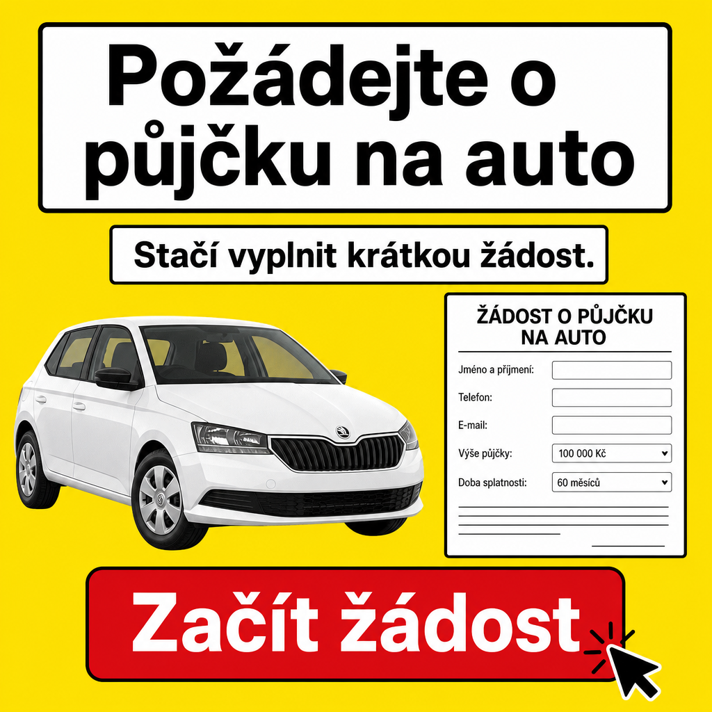 Mobil s žádostí o půjčku