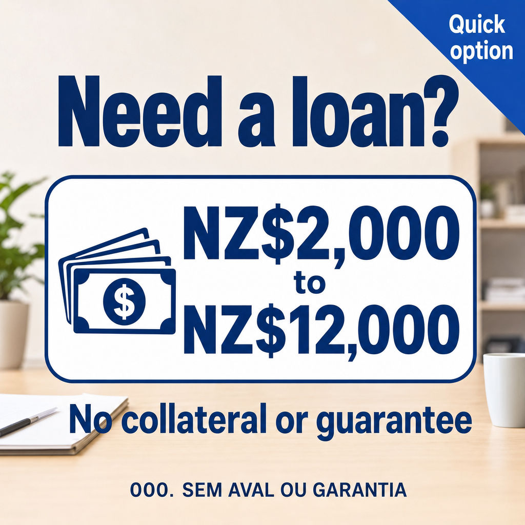 Faço Emprestimos. Valor  de $2,000 a $12,000. SEM AVAL OU GARANTIA!