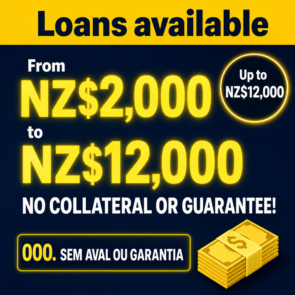 Faço Emprestimos. Valor  de $2,000 a $12,000. SEM AVAL OU GARANTIA!