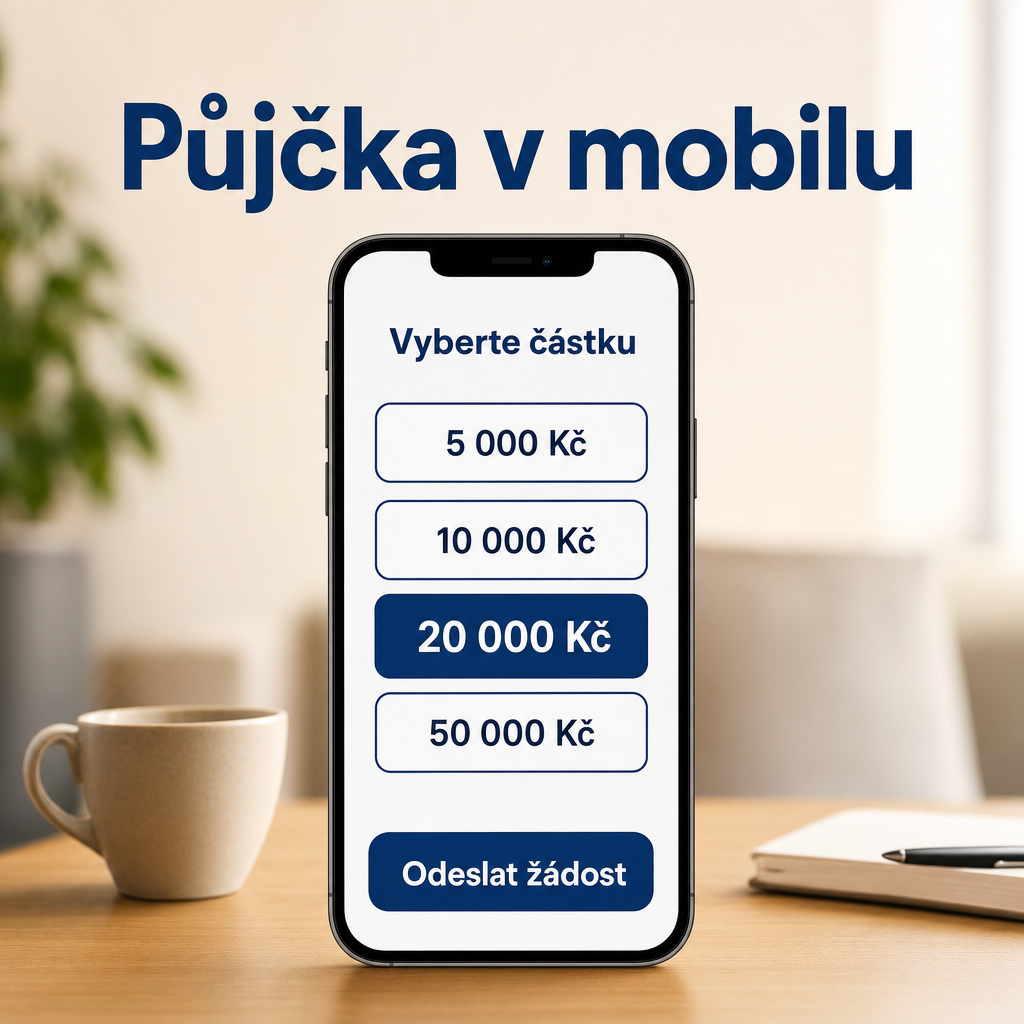 žádost o půjčku na telefonu