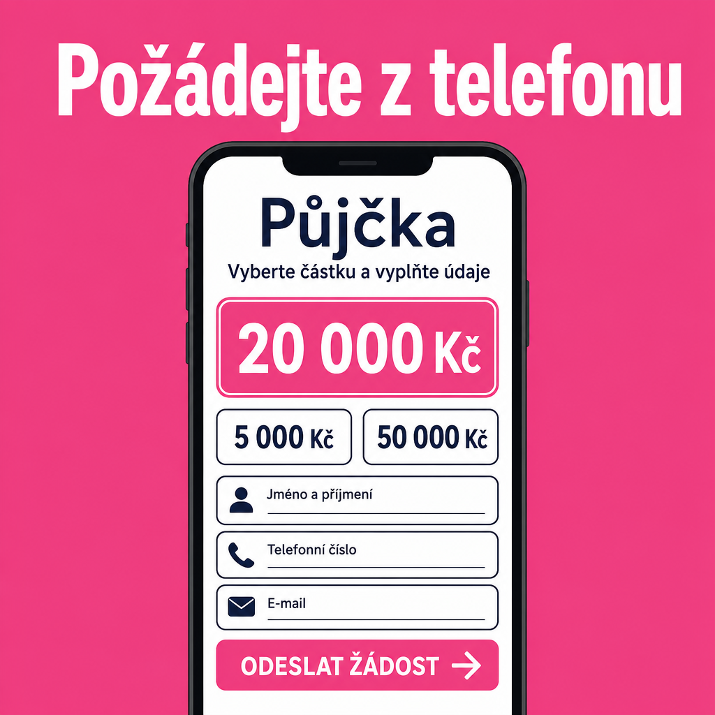 žádost o půjčku na telefonu