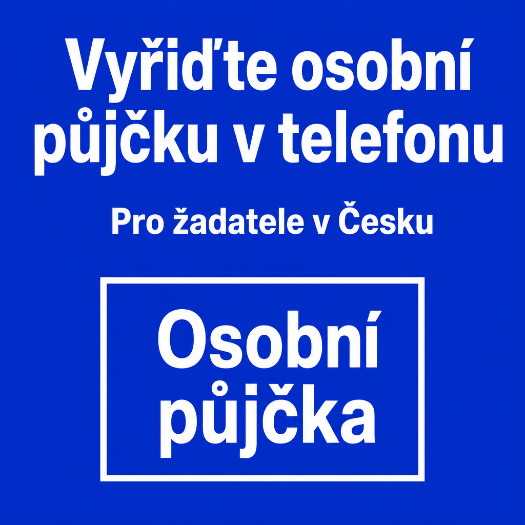 osobní půjčka v mobilu