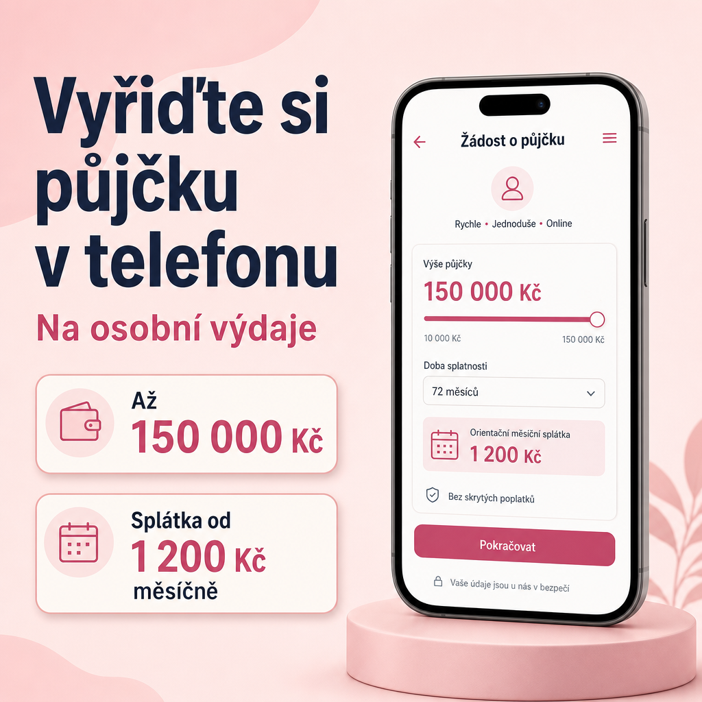 osobní půjčka v mobilu