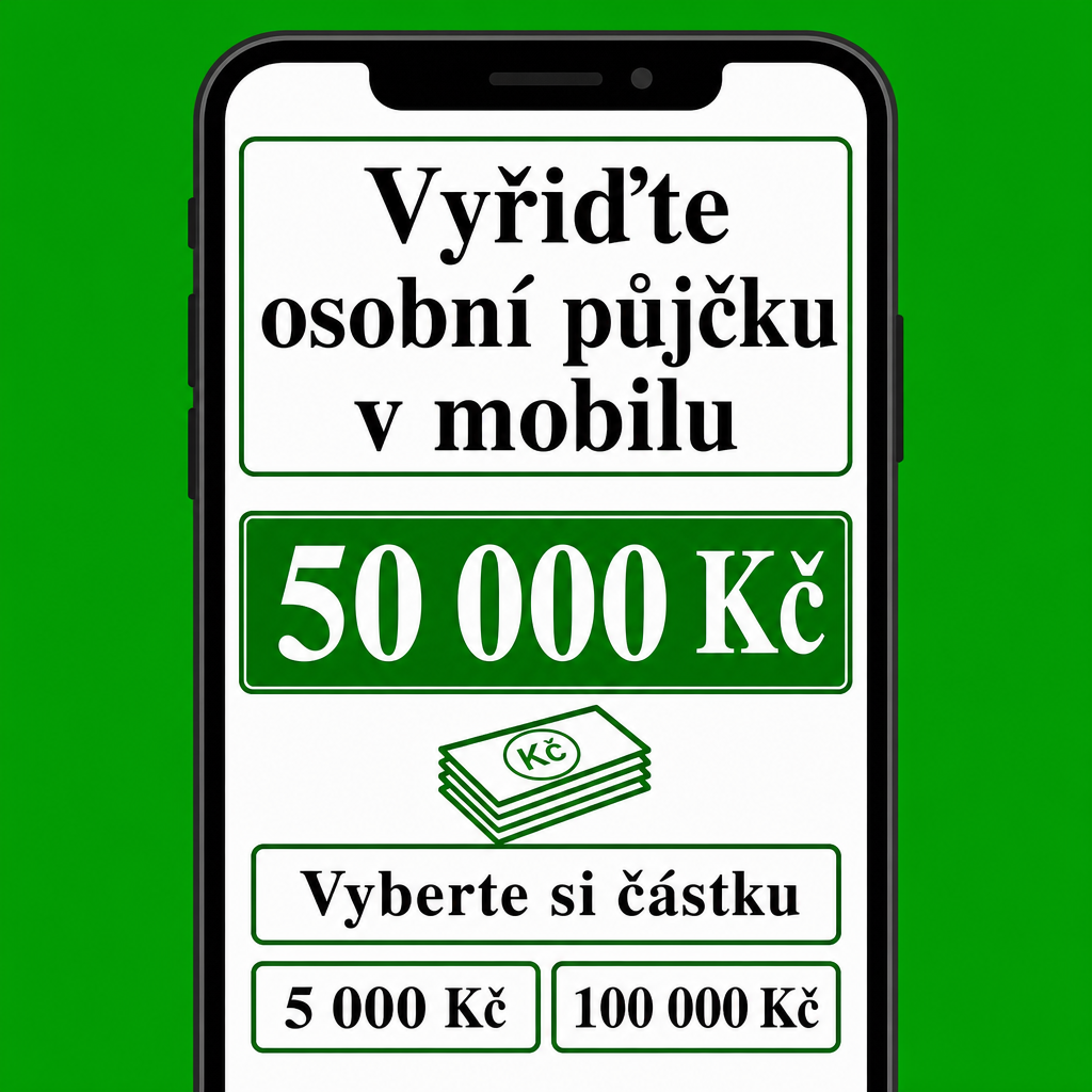 osobní půjčka v mobilu