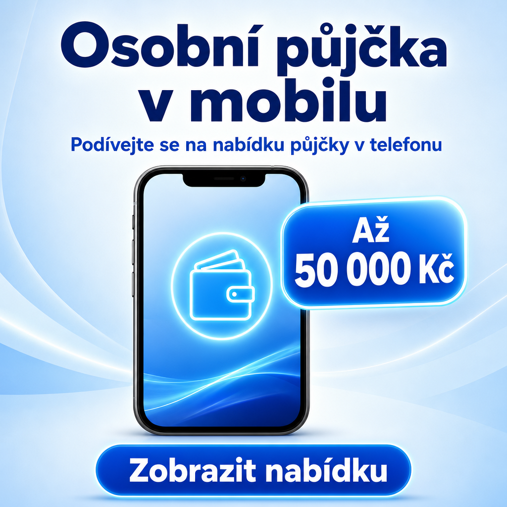 osobní půjčka v mobilu