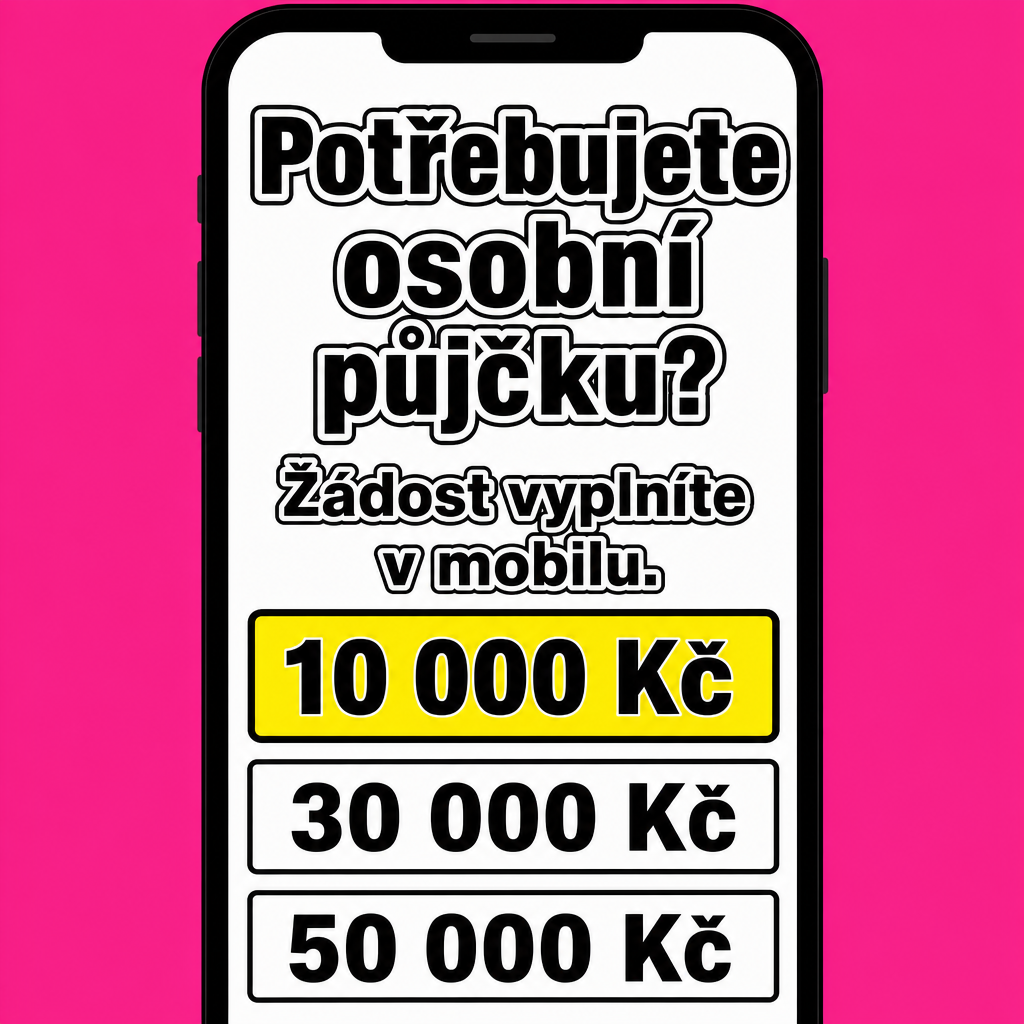 osobní půjčka v mobilu